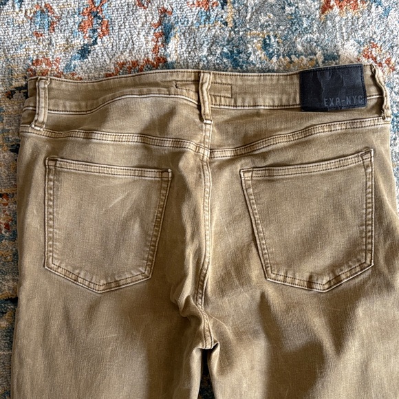 Express Khaki Skinny Hyper Stretch Jeans Size W34 x L32 - Picture 7 of 8